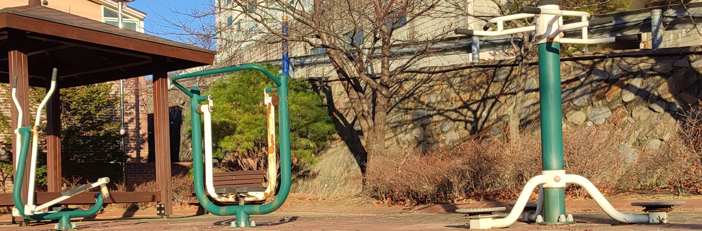 도계3리 대한뷰티 아파트 체육공원 내 야외운동기구 1