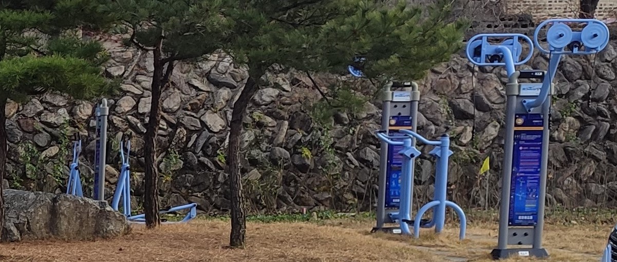 오십천(석공의원 뒤) 야외운동기구 3