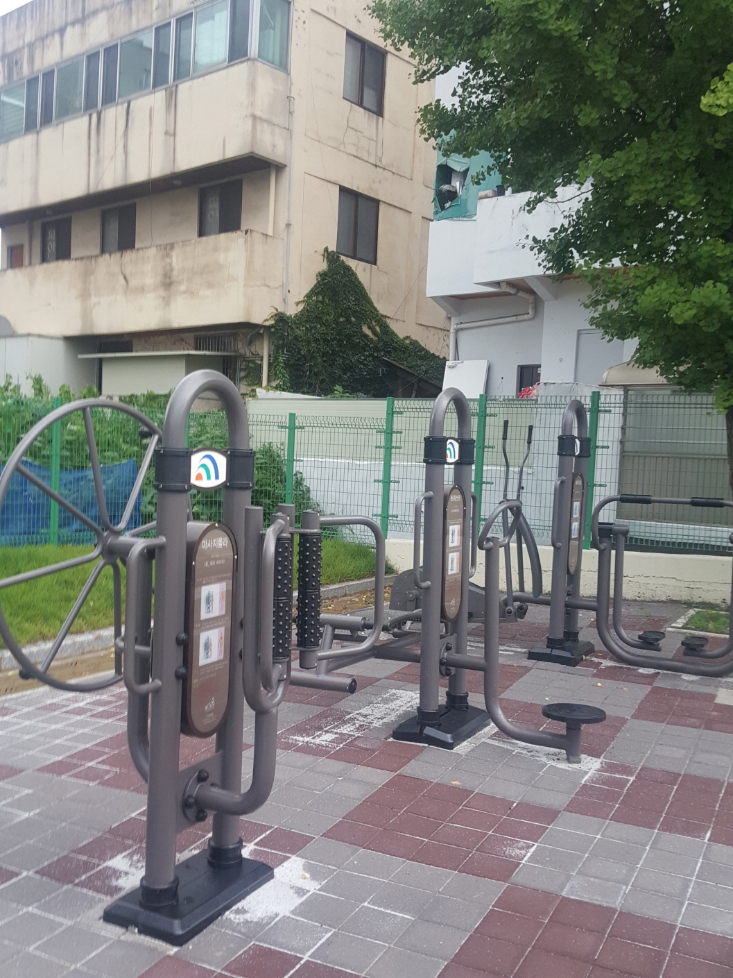 와동초등학교 야외운동기구 1