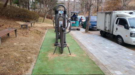신탄진 새여울아파트 부근 야외운동기구 1