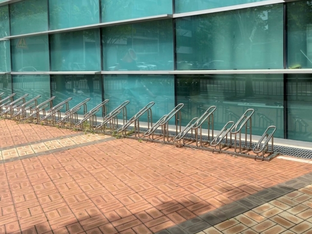 김대중컨벤션센터 자전거 거치대 2