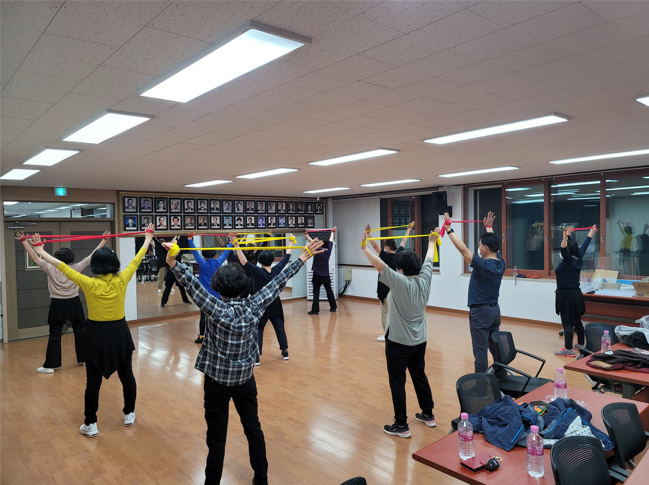 구항면 주민자치프로그램(댄스교실) 1