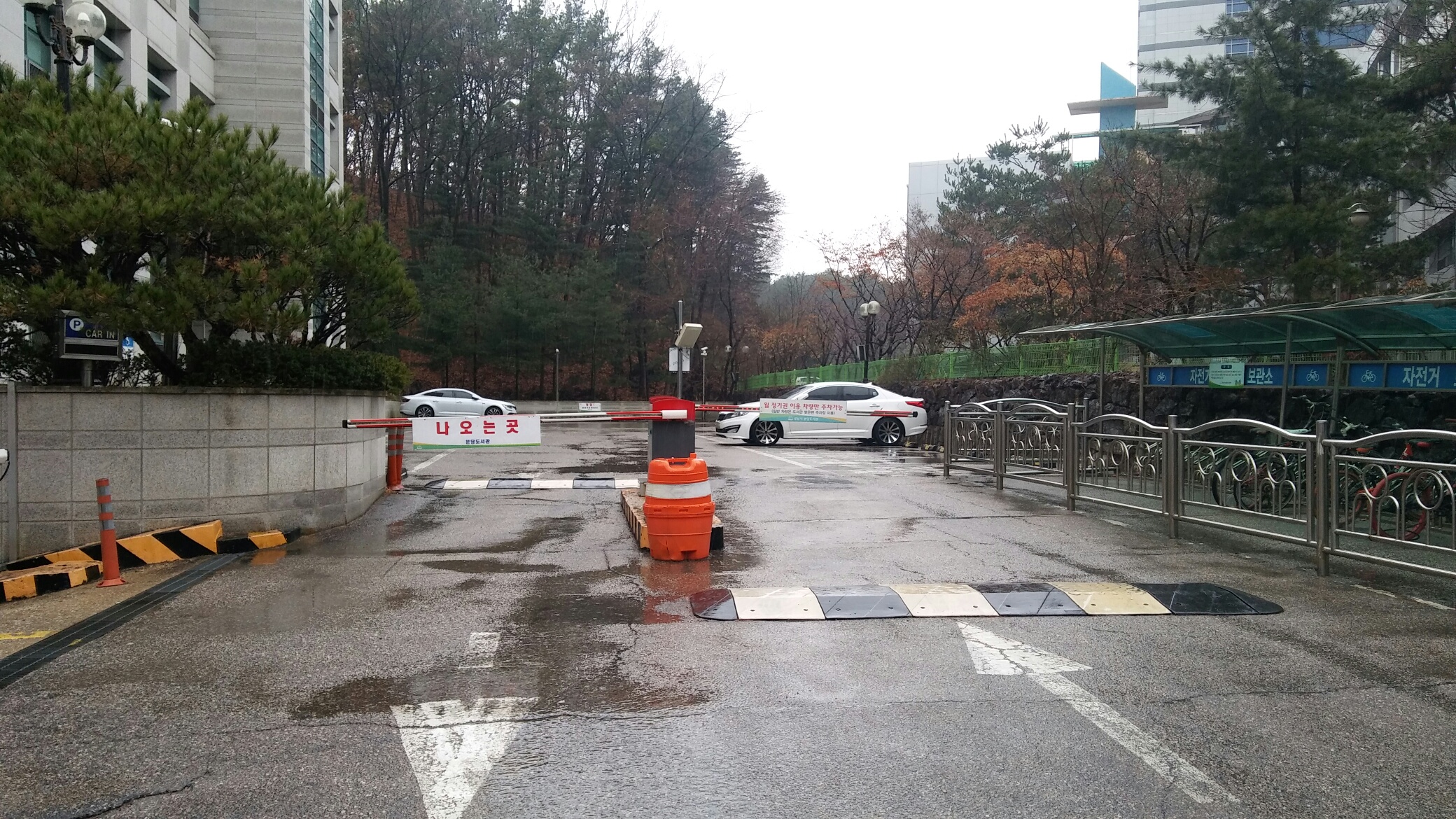 분당도서관 본관주차…