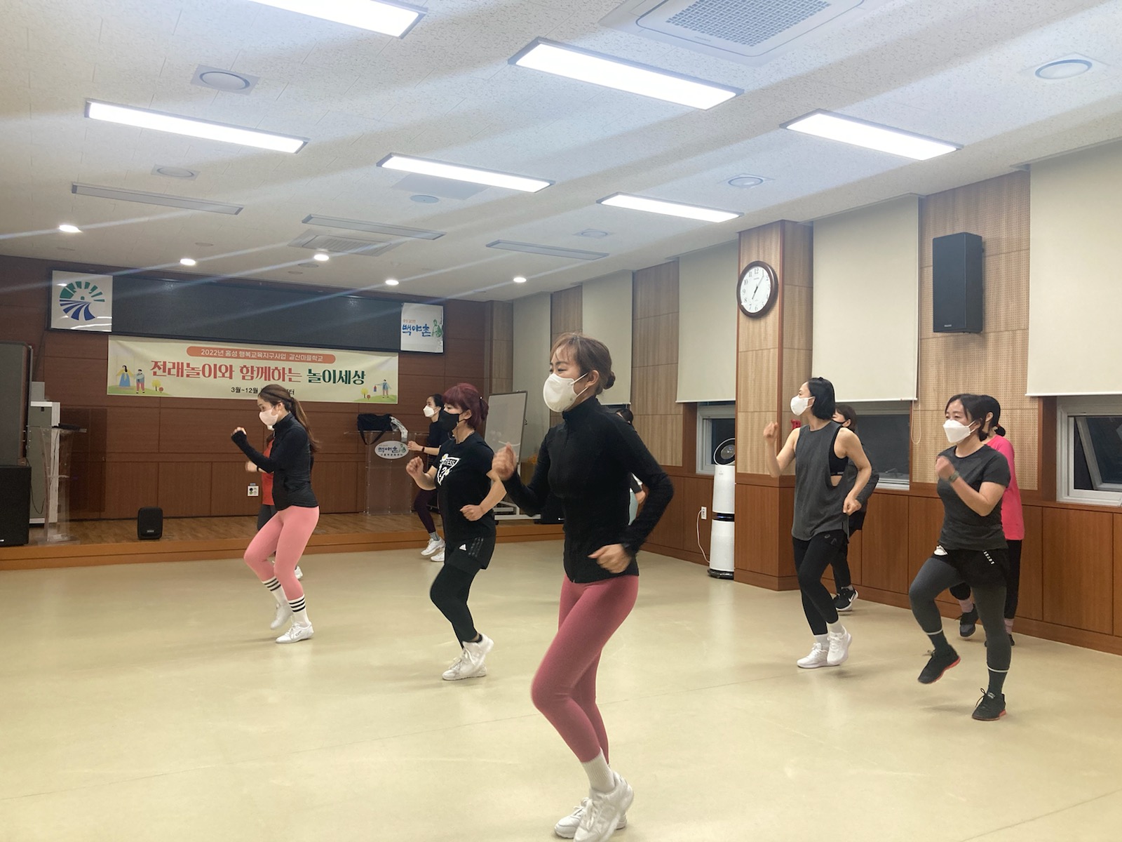 갈산면 주민자치프로그램(필라테스교실) 1