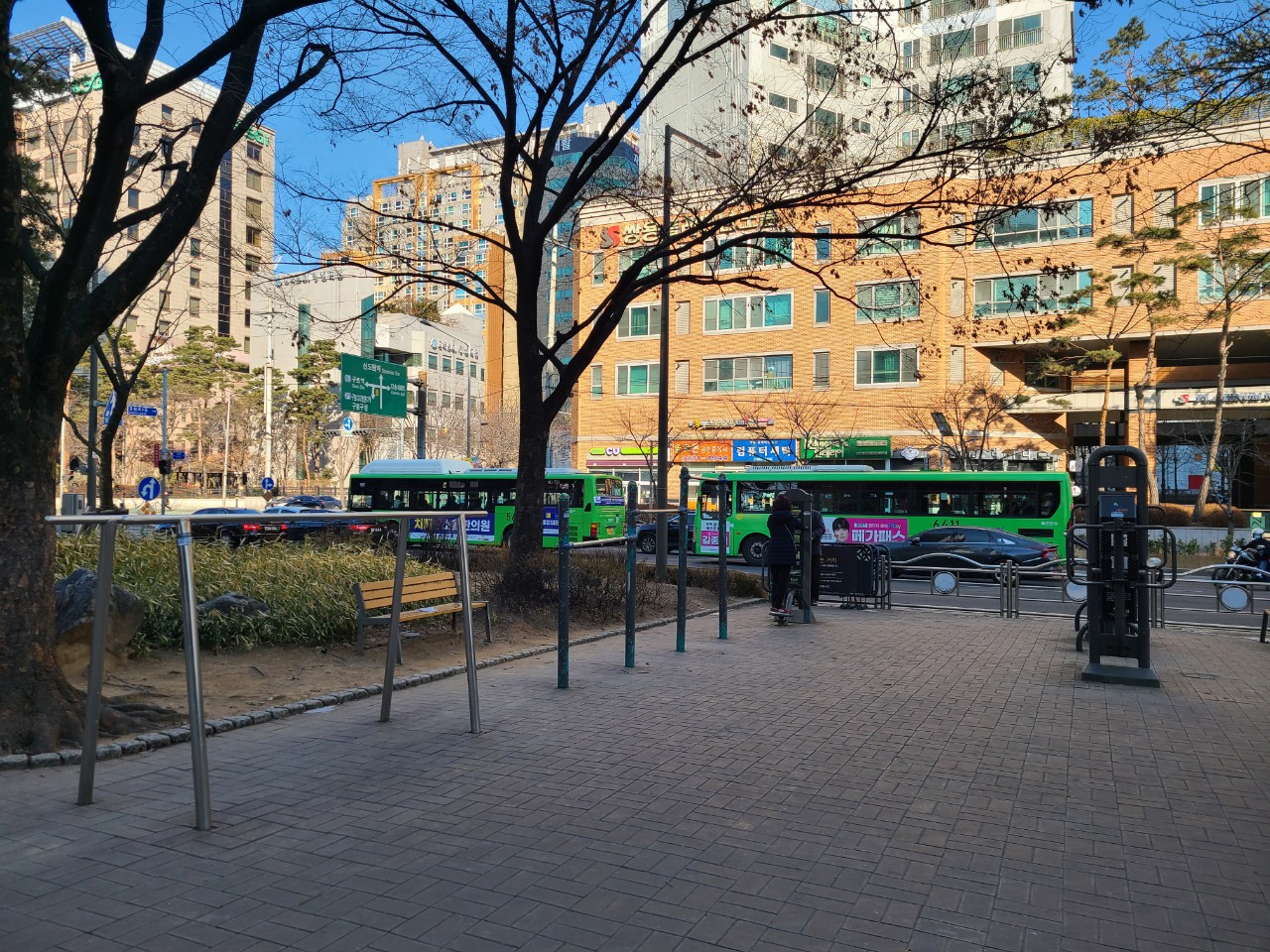 야외운동기구(거리공원) 2