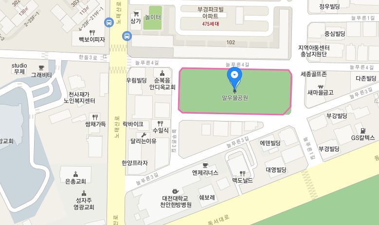 말우물공원(두정동) 2