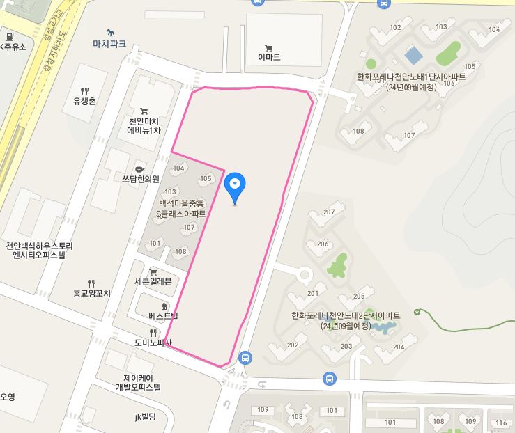 유통단지공원(백석) 1