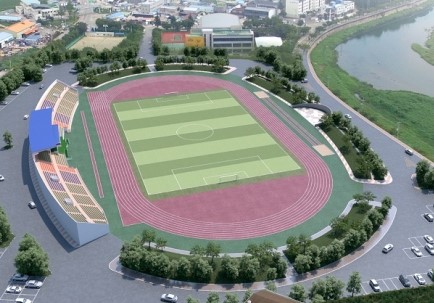 영덕군민운동장 축구장 1