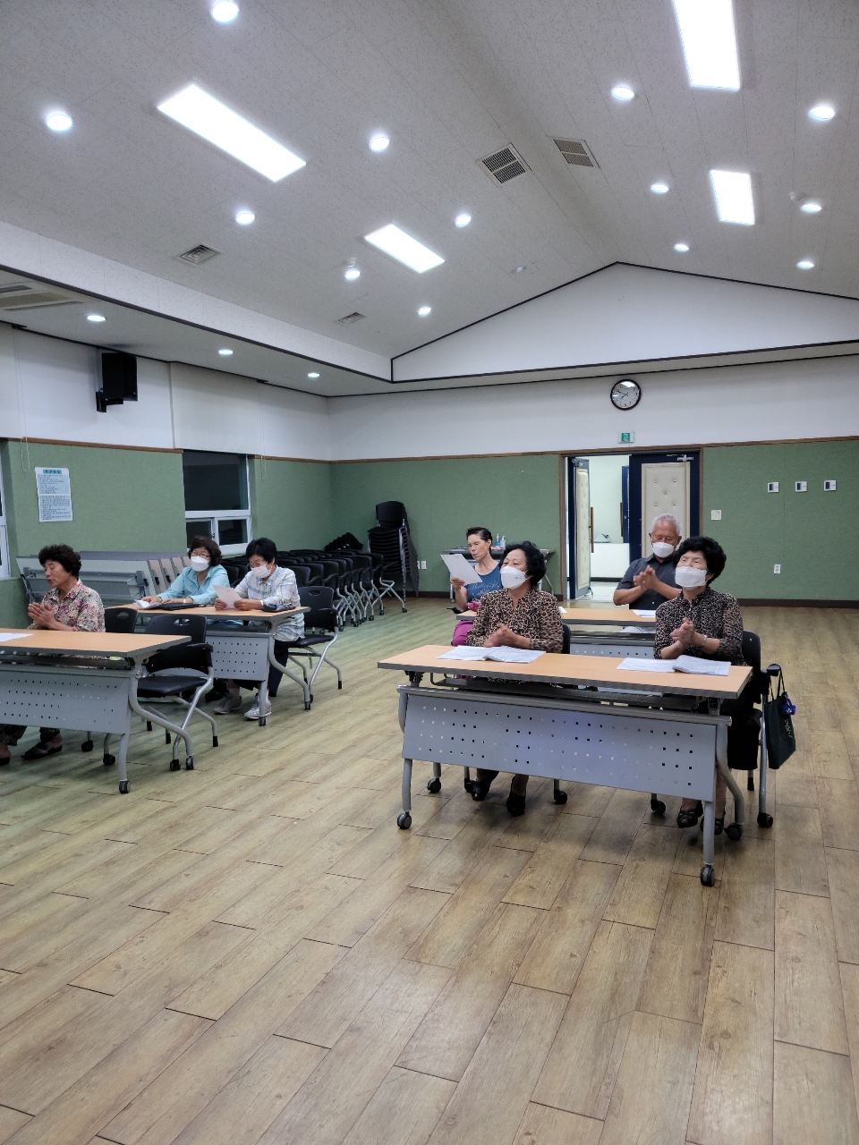 마암면 주민자치센터 프로그램(모듬북교실) 1