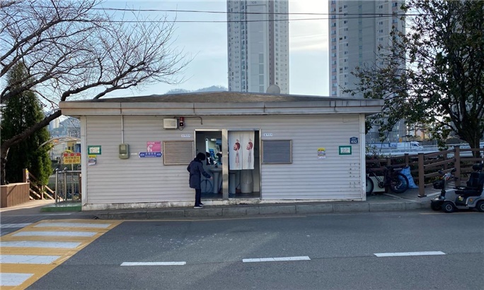 카페거리쉼터화장실