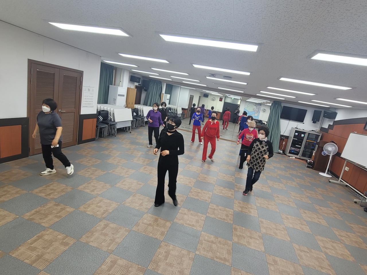 정량동 라인댄스교실 1