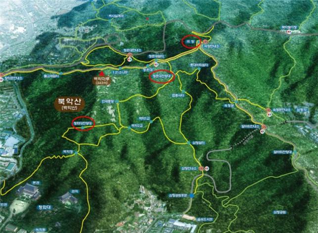(북악산) 곡장전망대 1