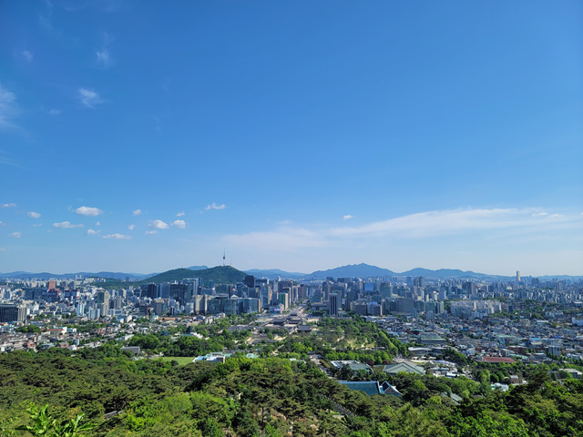 (북악산) 청와대전망대 2