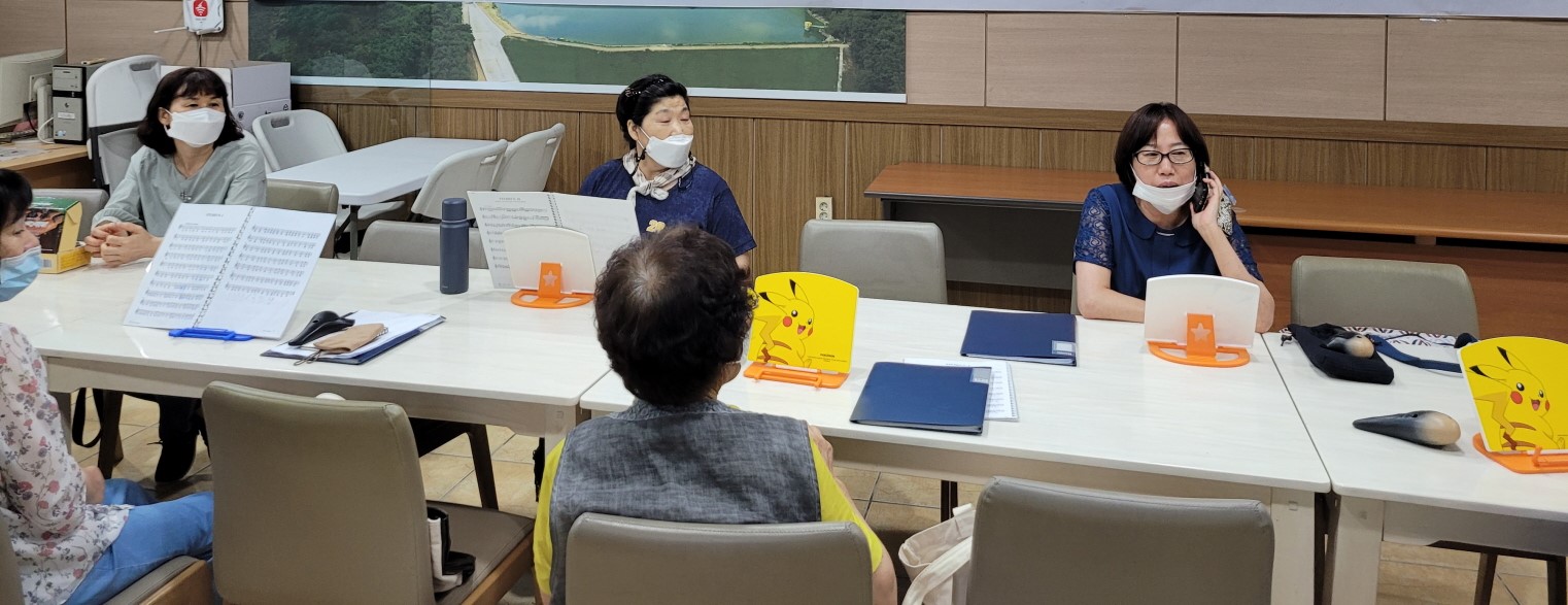 구천면사무소 행복학습센터 민화교실 1