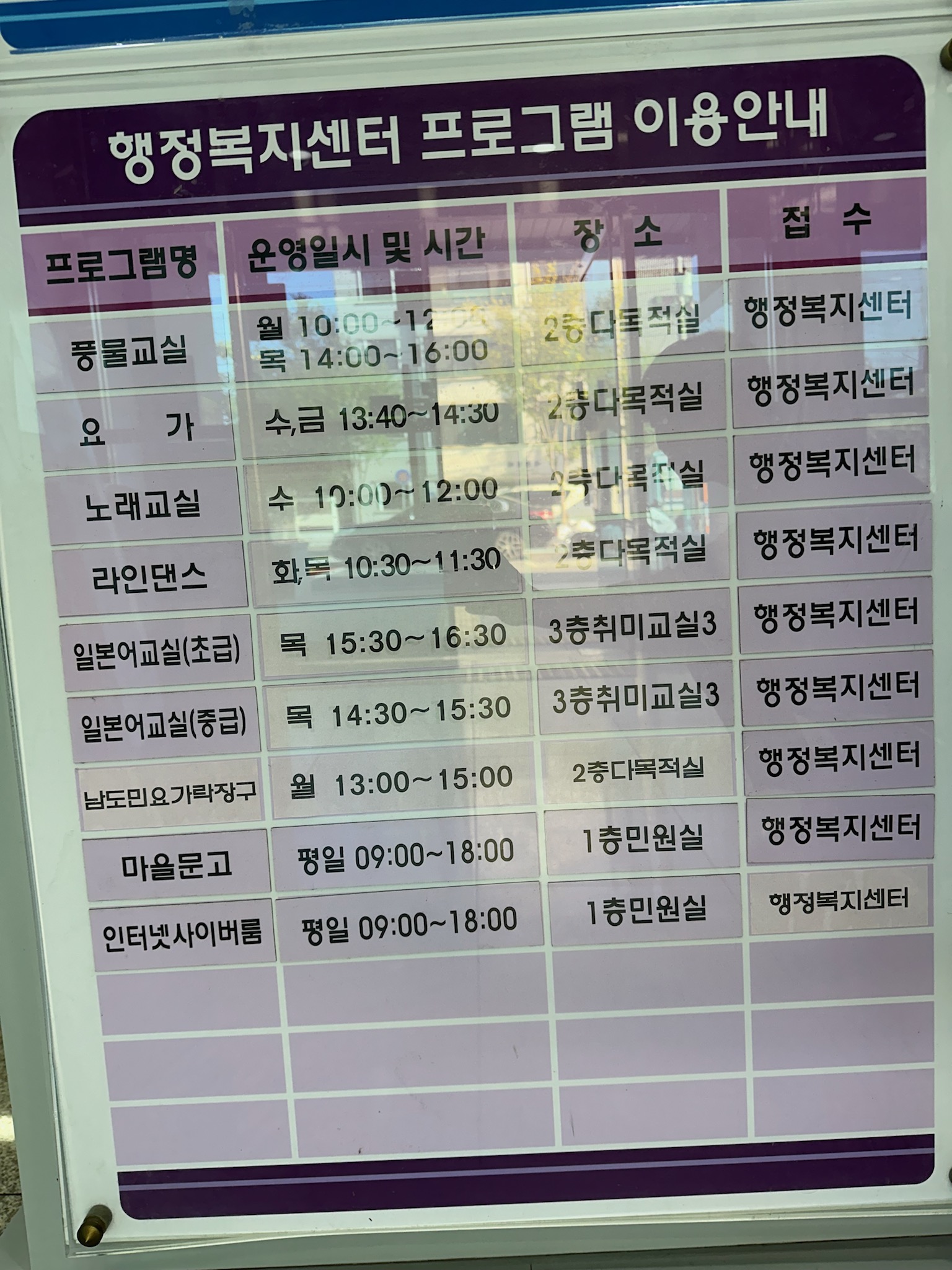 주민자치프로그램 1