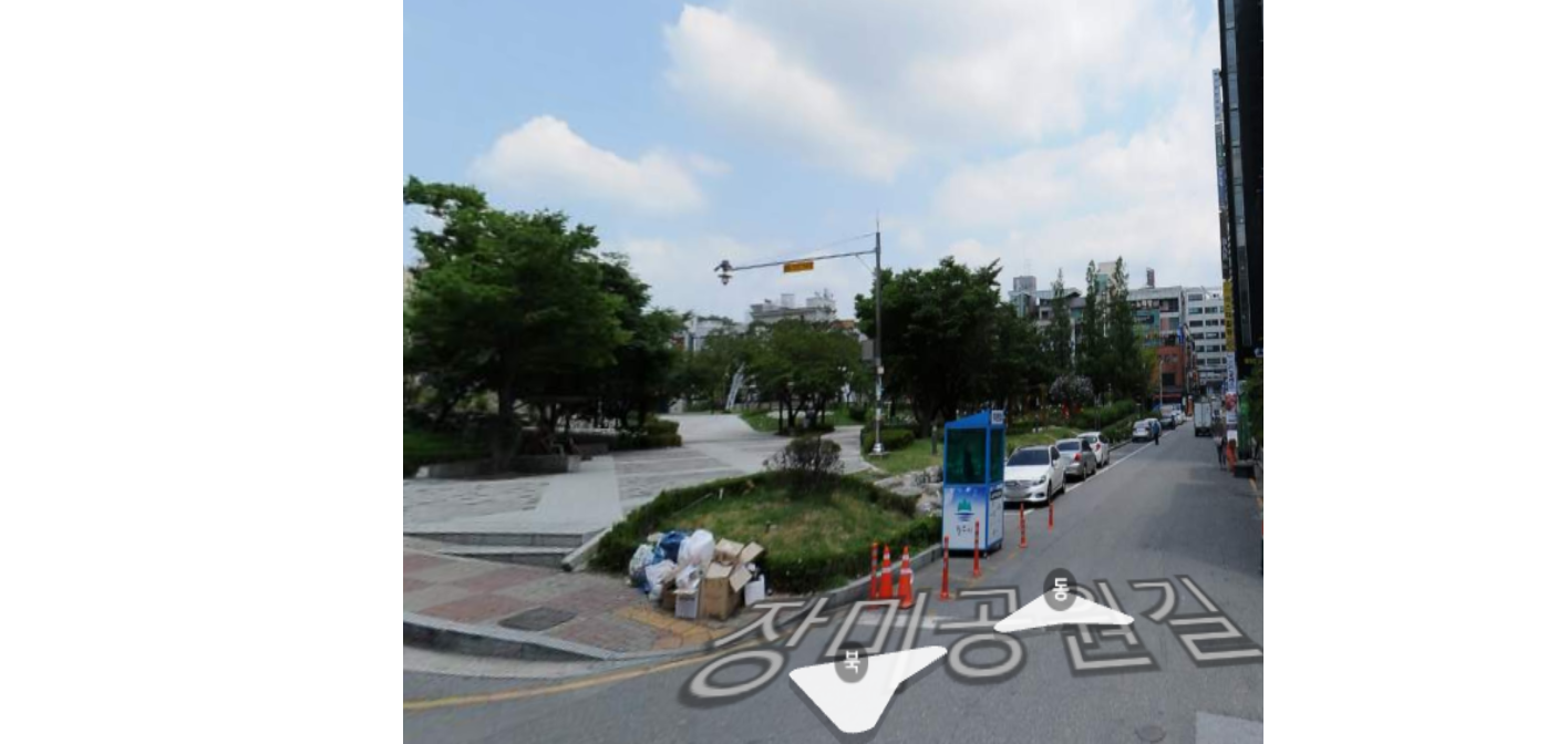 단계택지 노상주차장…