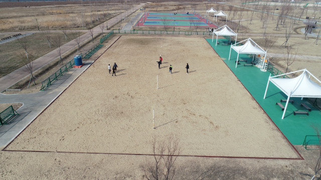 황산공원 배구장 1