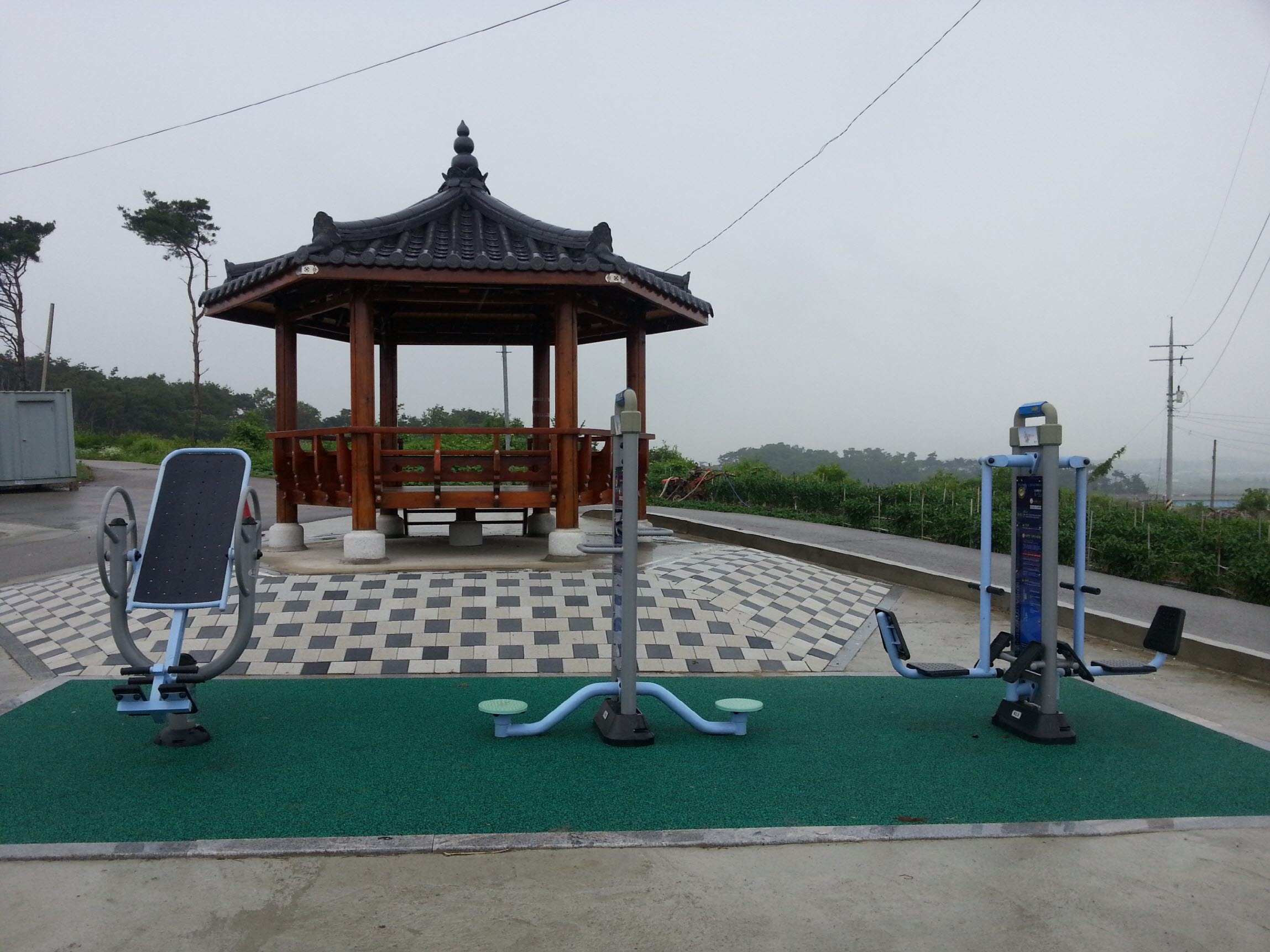 부장3리 마을회관 야외운동기구(음암면) 1