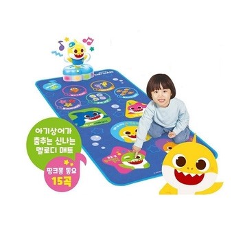 오로라월드] 핑크퐁 아기상어 춤추는 멜로디매트 — 제공기관 등록 이미지