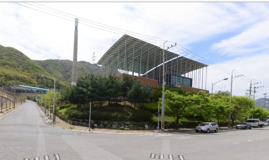 부산환경공단 정관사업소 주차장