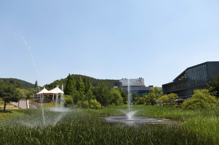 천안온천중앙공원 연못분수 1
