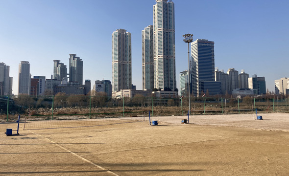 족구장(안양천 체육시설) 1