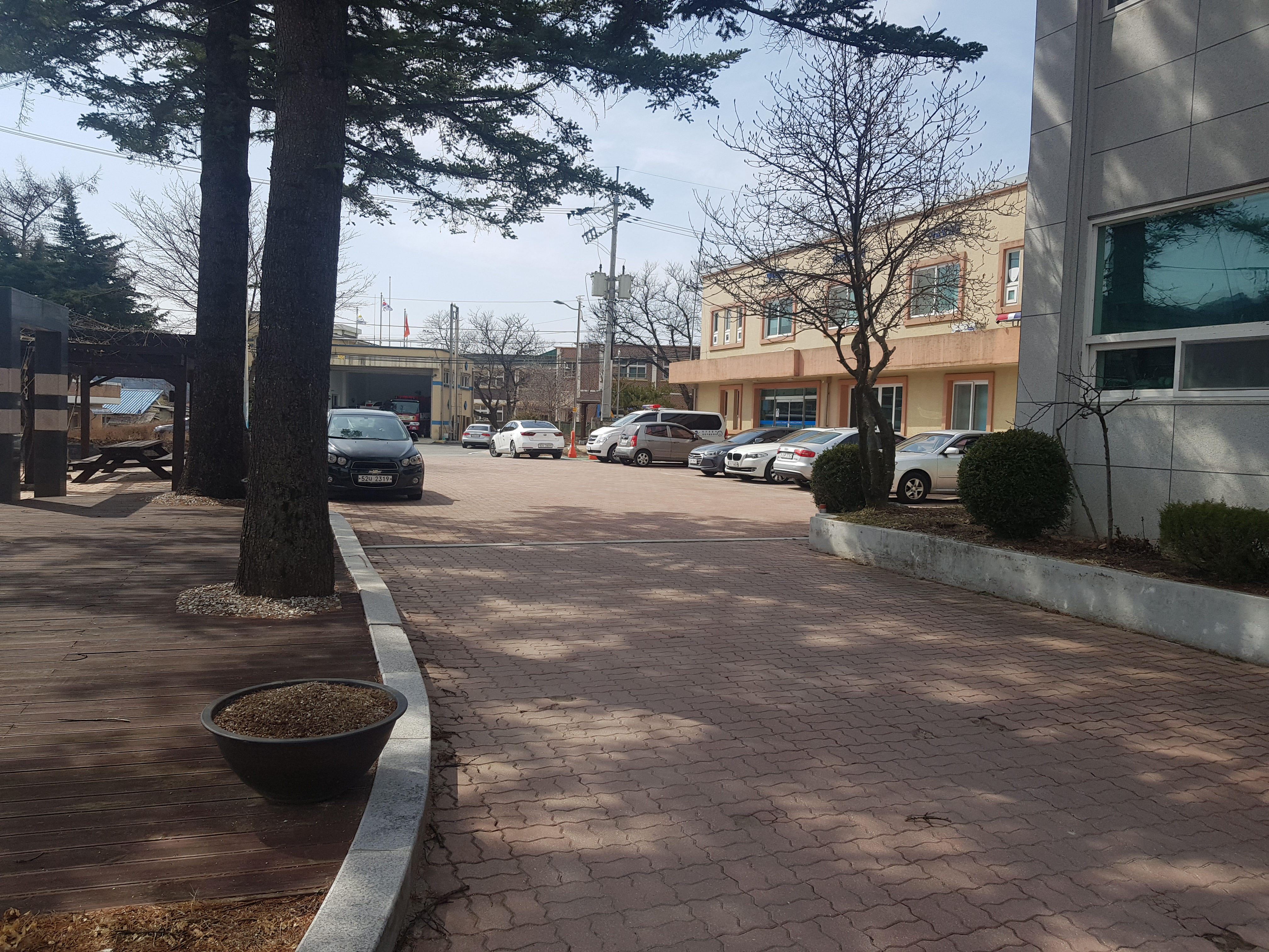 동면사무소 청사주변 주차장 2