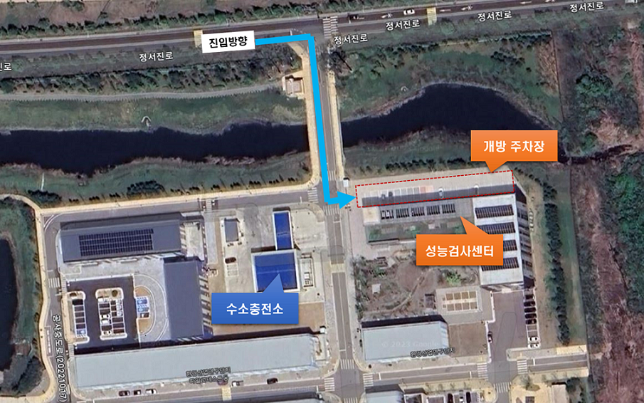 비점오염저감시설 성능검사시험동 주차장 2