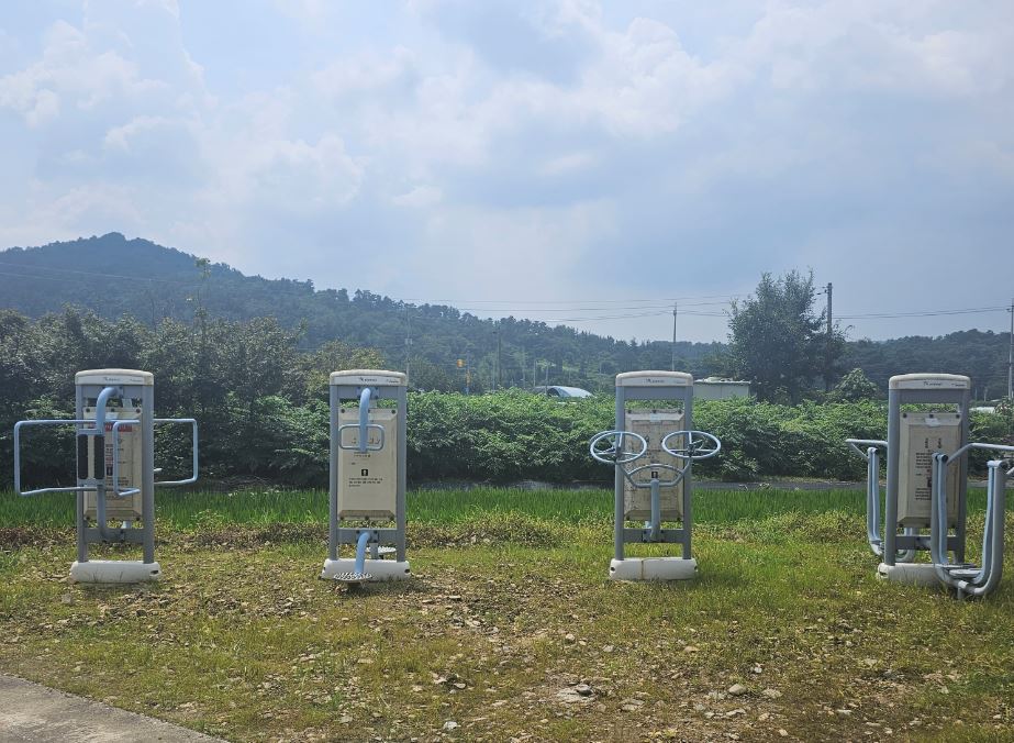 석곡동 월산마을 야외운동기구 1