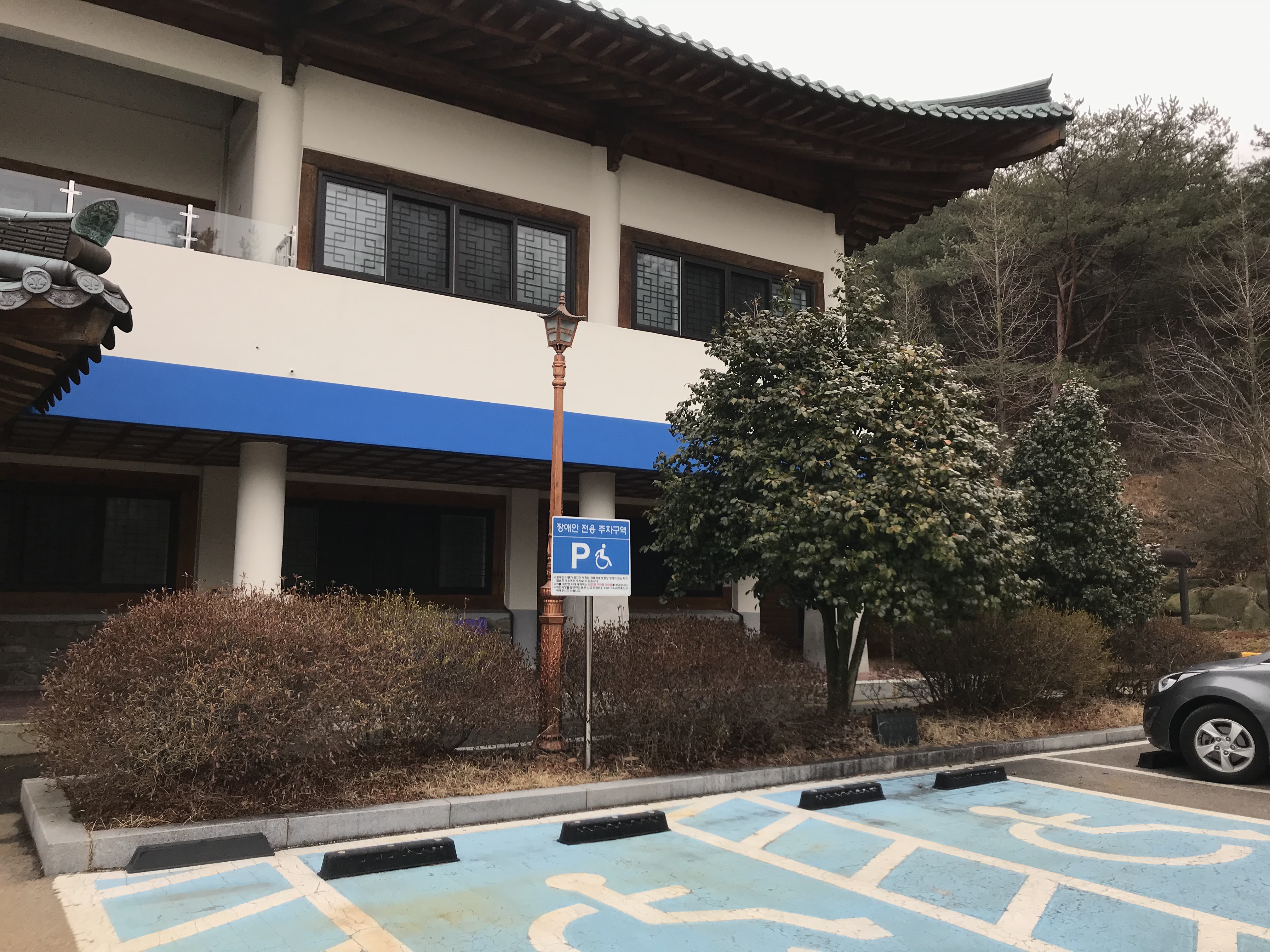 대산도서관 주차장 2