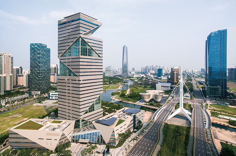 경제자유구역청 (G-Tower) 지상 및 지하 1
