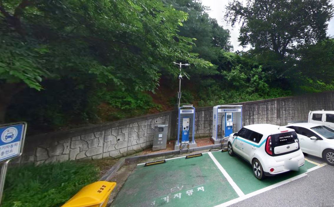광주시 문화스포츠센터 내 전기차충전소 1