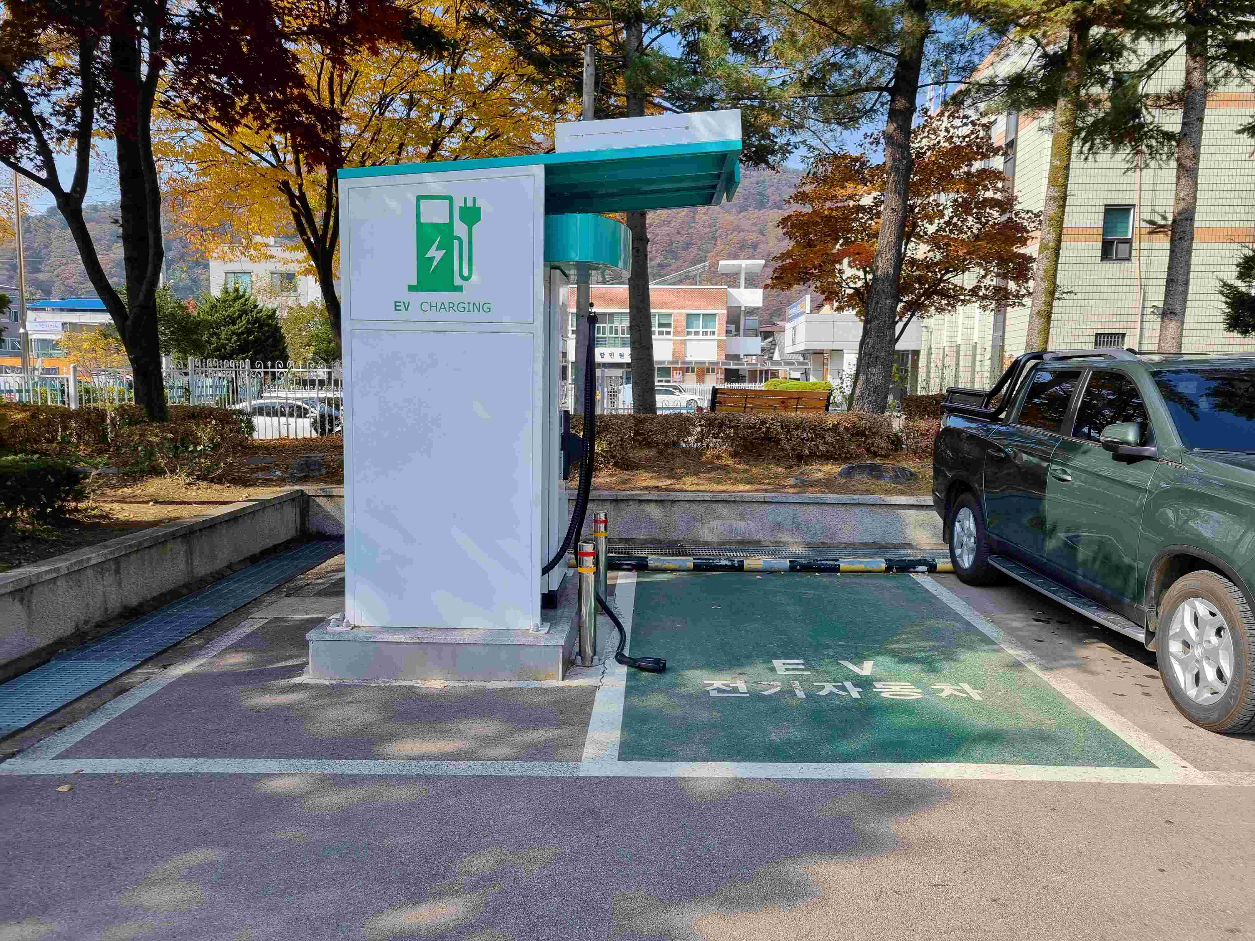 화천군청 전기차 충전소 2