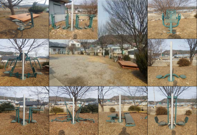 야외운동기구(율길1리 마을회관) 1