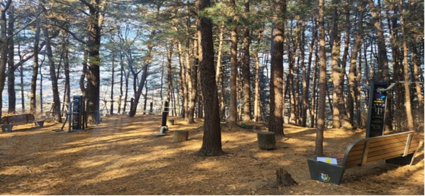 야외운동기구(호명산 등산로 약수터) 1