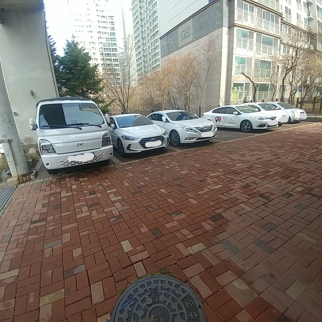 주안6동 행정복지센터 본관뒤