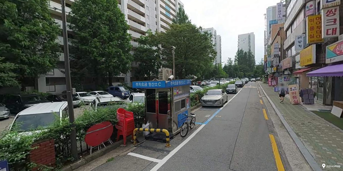 주공3단지상가주변 공영주차장
