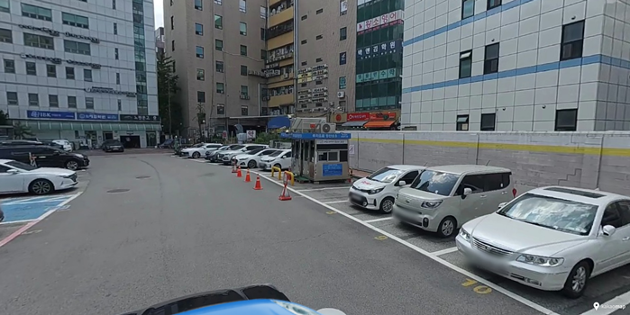 신한증권옆 공영주차장