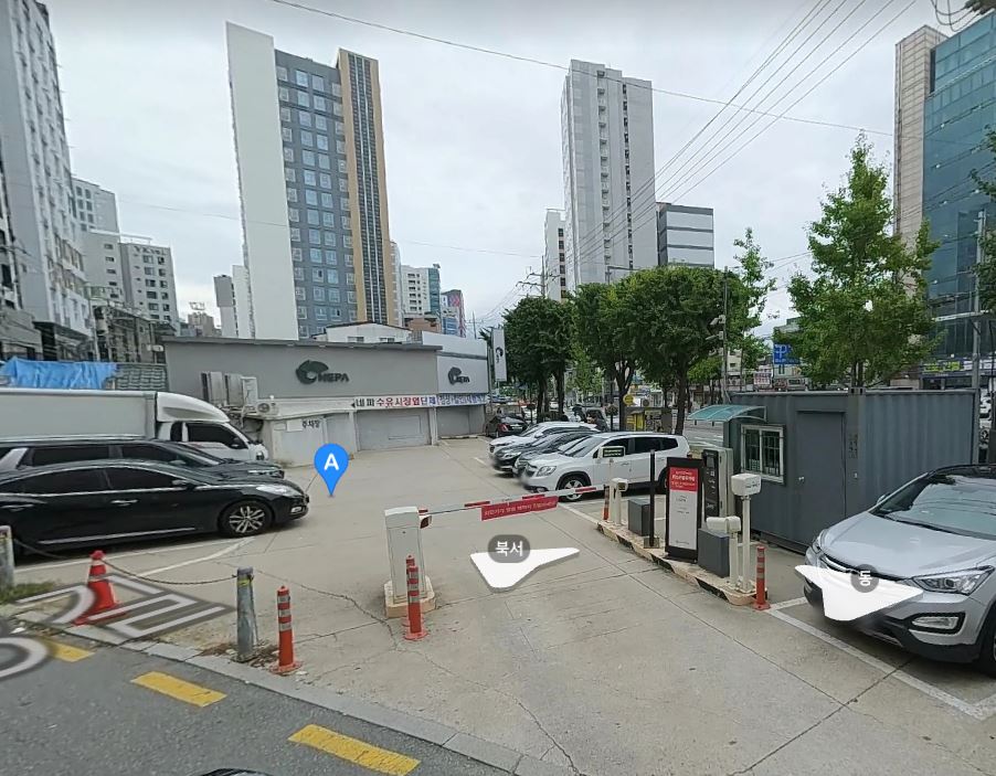 수유쌈지 공영주차장…