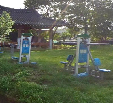 야외운동기구(엄다면 성암마을) 1