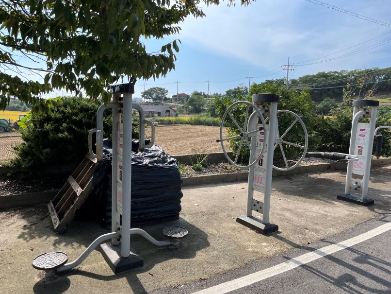 야외운동기구 (손불면 지호마을) 1