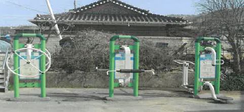 야외운동기구(함평읍 대천마을) 1