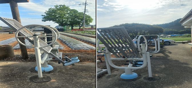 야외운동기구(학교면 석정마을) 1