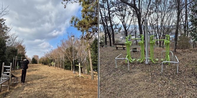 야외운동기구(학교면 큰동네마을) 1
