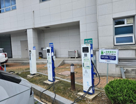한국전력 화순지사 전기차충전소