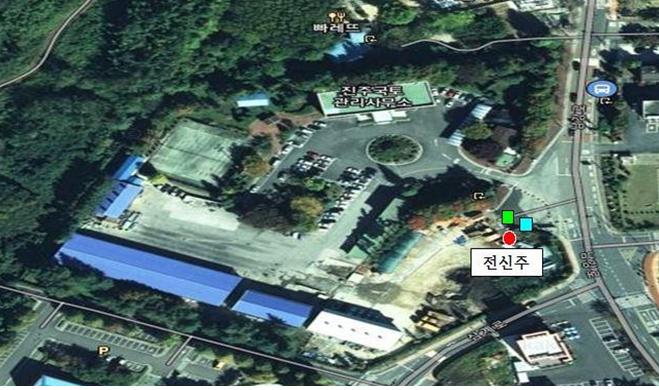 진주국토관리사무소 본관앞