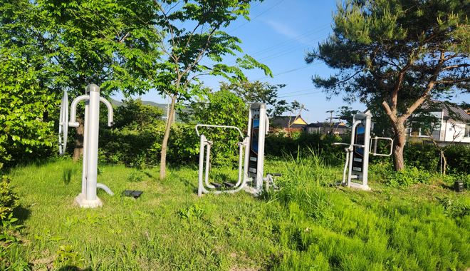 야외운동기구(해보면 하모마을) 1