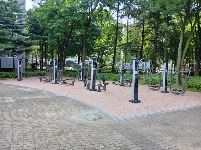 새말놀이공원 야외운동시설 1