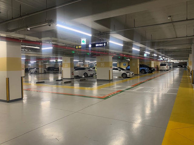 동남구 행정복합타운 지하 주차장(동남구청) 2