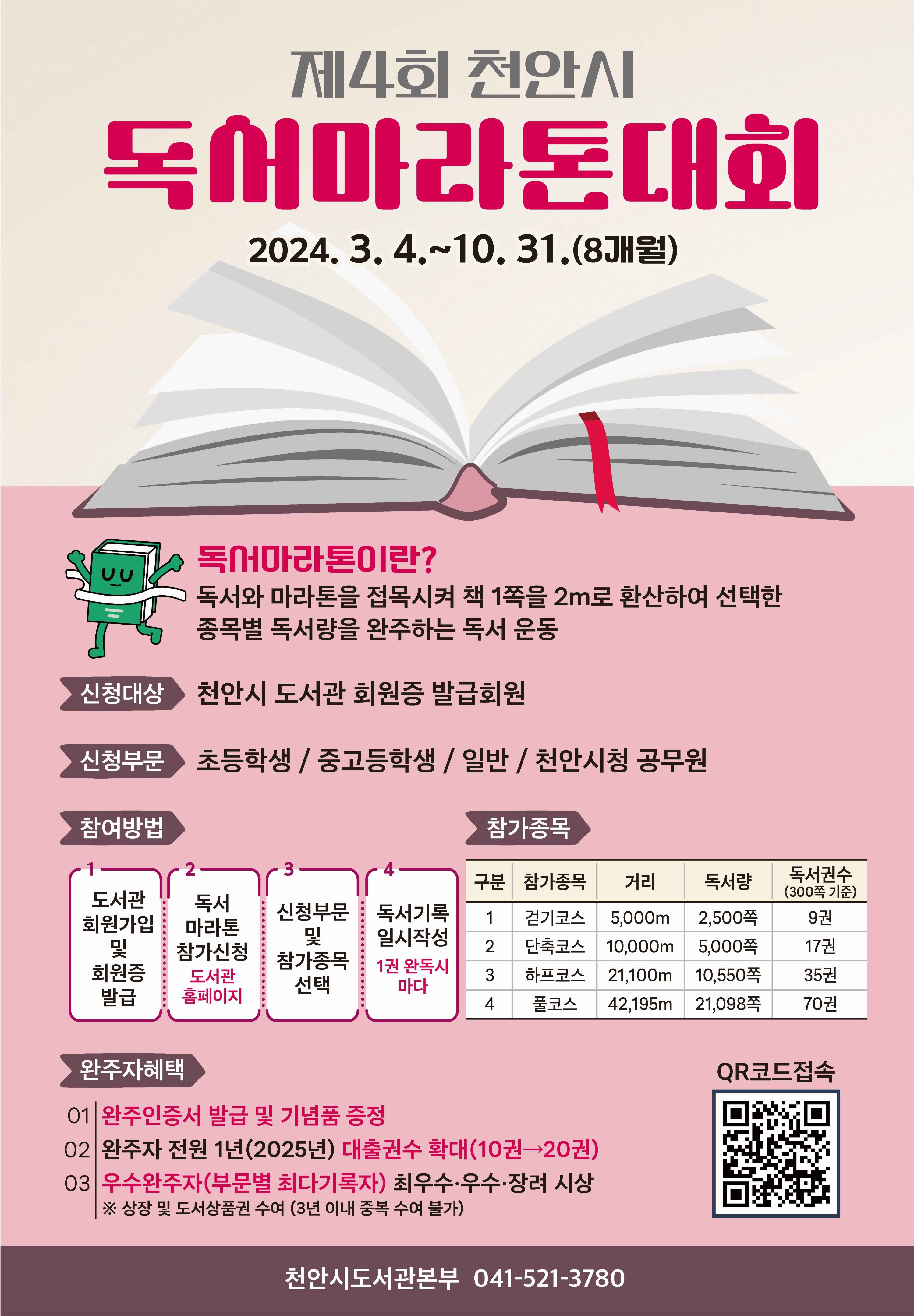 제4회 천안시 독서마라톤대회(비대면) 1